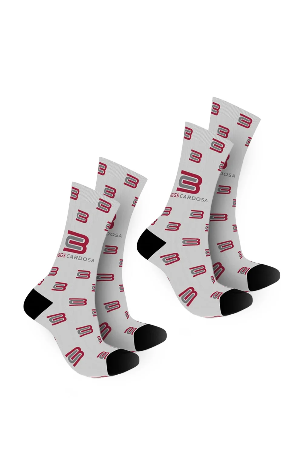 2-Pair Athletic Crew Socks Vol 2.